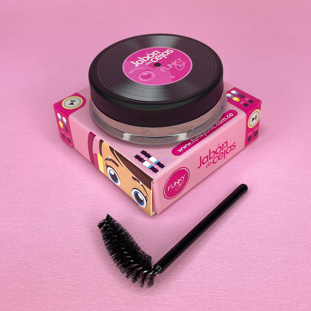 Funky Chic Jabón Fijador de Cejas