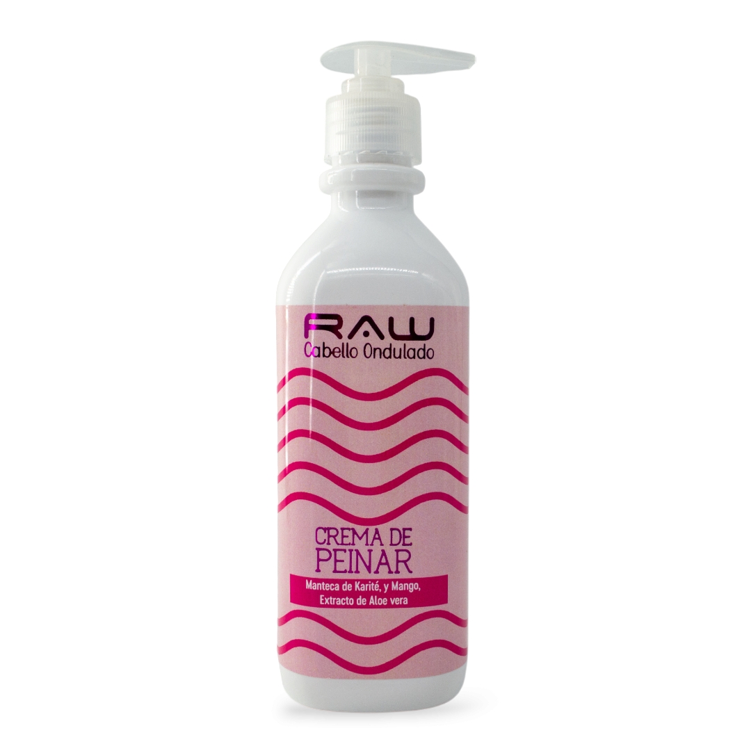 Raw Crema Para Peinar Cabello Ondulado